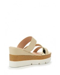 Женские светло-коричневые кожаные босоножки от Renda