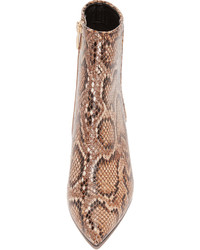 Светло-коричневые кожаные ботильоны от Steven