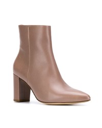 Светло-коричневые кожаные ботильоны от Högl