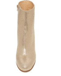 Светло-коричневые кожаные ботильоны от Maison Margiela