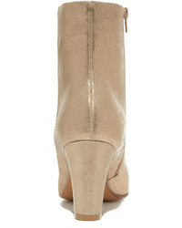 Светло-коричневые кожаные ботильоны от Maison Margiela