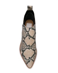 Светло-коричневые кожаные ботильоны от Dolce Vita