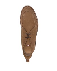 Светло-коричневые кожаные ботинки дезерты от Bally