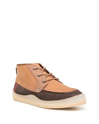 Светло-коричневые кожаные ботинки дезерты от PS Paul Smith