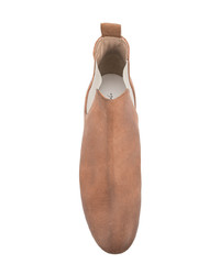 Мужские светло-коричневые кожаные ботинки челси от Marsèll