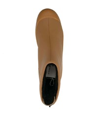 Мужские светло-коричневые кожаные ботинки челси от Bally