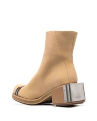 Мужские светло-коричневые кожаные ботинки челси от Gmbh