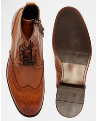 Мужские светло-коричневые кожаные ботинки от Dune