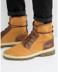 Мужские светло-коричневые кожаные ботинки от Timberland