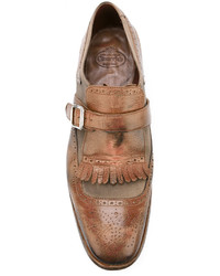 Светло-коричневые кожаные броги от Church's