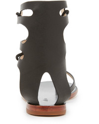 Светло-коричневые кожаные гладиаторы от Matiko