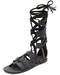 Светло-коричневые кожаные гладиаторы от Free People