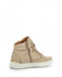 Женские светло-коричневые кожаные кеды от Aldo