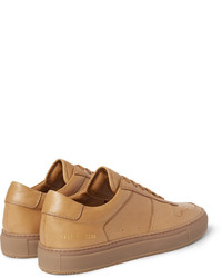 Мужские светло-коричневые кожаные кеды от Common Projects