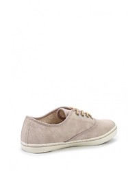 Женские светло-коричневые кожаные кеды от s.Oliver