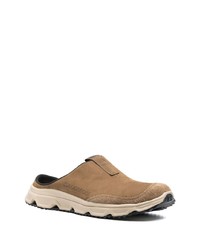 Мужские светло-коричневые кожаные кроссовки от Salomon S/Lab