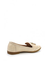 Женские светло-коричневые кожаные лоферы от Encor