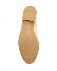 Женские светло-коричневые кожаные лоферы от Inario