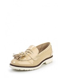 Женские светло-коричневые кожаные лоферы от Keddo