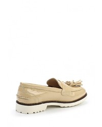 Женские светло-коричневые кожаные лоферы от Keddo