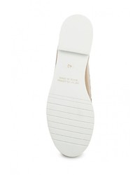 Женские светло-коричневые кожаные лоферы от La Coleccion