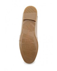 Женские светло-коричневые кожаные лоферы от Pink Frost