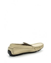 Мужские светло-коричневые кожаные мокасины от Dino Ricci