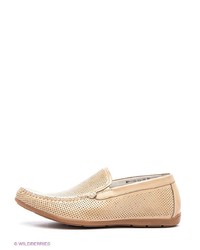 Мужские светло-коричневые кожаные мокасины от Mario Ponti