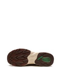 Мужские светло-коричневые кожаные низкие кеды от Saucony