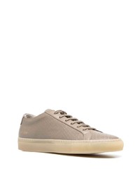 Мужские светло-коричневые кожаные низкие кеды от Common Projects