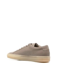 Мужские светло-коричневые кожаные низкие кеды от Common Projects