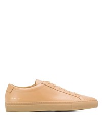 Мужские светло-коричневые кожаные низкие кеды от Common Projects