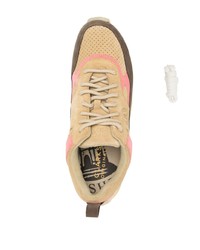 Мужские светло-коричневые кожаные низкие кеды от Clarks