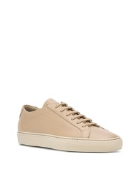 Мужские светло-коричневые кожаные низкие кеды от Common Projects