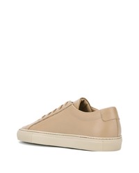 Мужские светло-коричневые кожаные низкие кеды от Common Projects