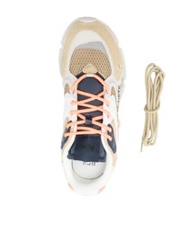 Мужские светло-коричневые кожаные низкие кеды от Lacoste