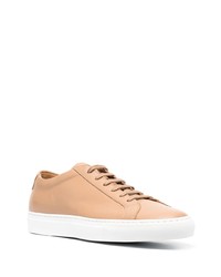Мужские светло-коричневые кожаные низкие кеды от Common Projects