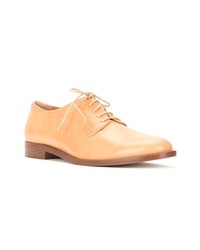 Женские светло-коричневые кожаные оксфорды от Mansur Gavriel