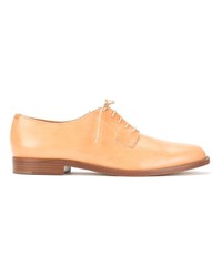 Женские светло-коричневые кожаные оксфорды от Mansur Gavriel