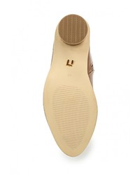 Светло-коричневые кожаные полусапоги от LOST INK