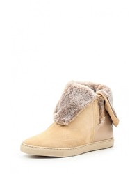 Светло-коричневые кожаные полусапоги от Nobrand