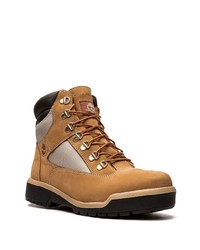 Мужские светло-коричневые кожаные рабочие ботинки от Timberland