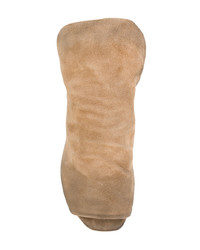 Светло-коричневые кожаные сабо от Marsèll