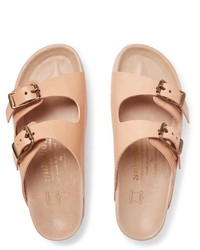 Мужские светло-коричневые кожаные сандалии от Yuketen