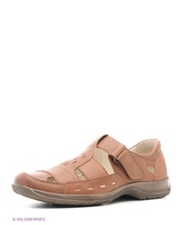 Мужские светло-коричневые кожаные сандалии от BELWEST