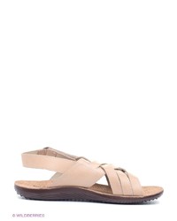 Мужские светло-коричневые кожаные сандалии от Best Walk