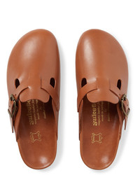 Мужские светло-коричневые кожаные сандалии от Yuketen