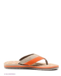 Мужские светло-коричневые кожаные сандалии от Hugo Boss