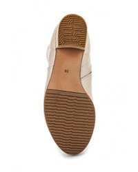 Светло-коричневые кожаные сапоги от Ascalini