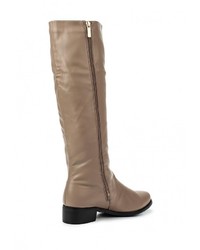 Светло-коричневые кожаные сапоги от Item Black